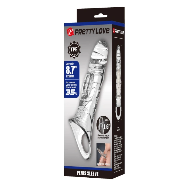 Proteza Penisa Strap-on Penis Sleeve 8.7